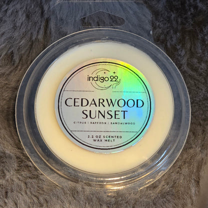 Cedarwood Sunset Wax Melt