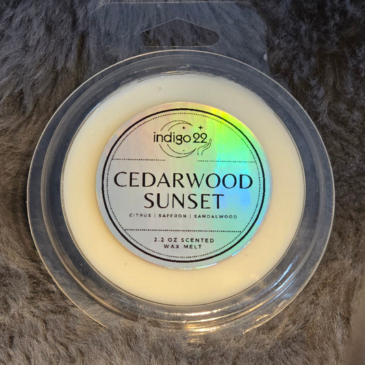 Cedarwood Sunset Wax Melt